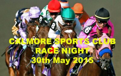 Race Night – Saturday 30th May