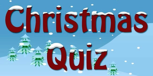 Calmore Sports Club Christmas Quiz