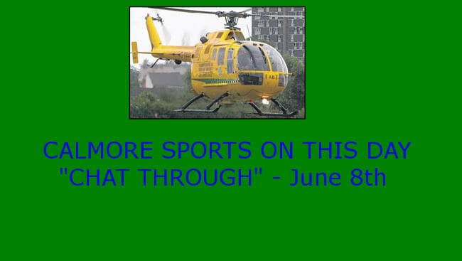 ON THIS DAY “CHAT THROUGH” – June 8th