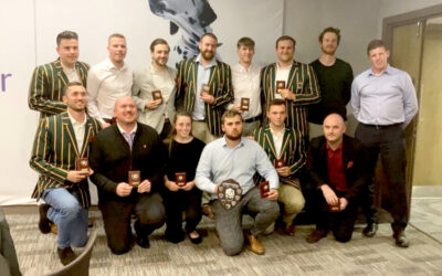 3rd XI receive their HCL Div 5 Central Trophy