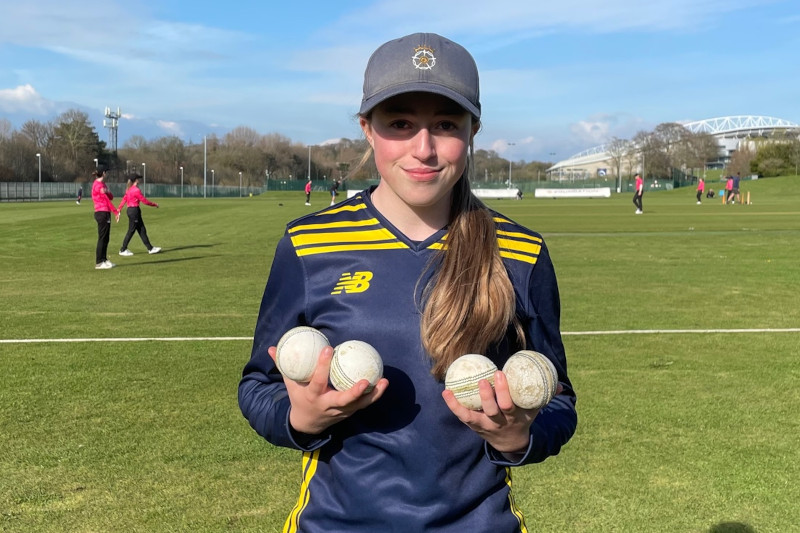 Eve stars on Hampshire debut